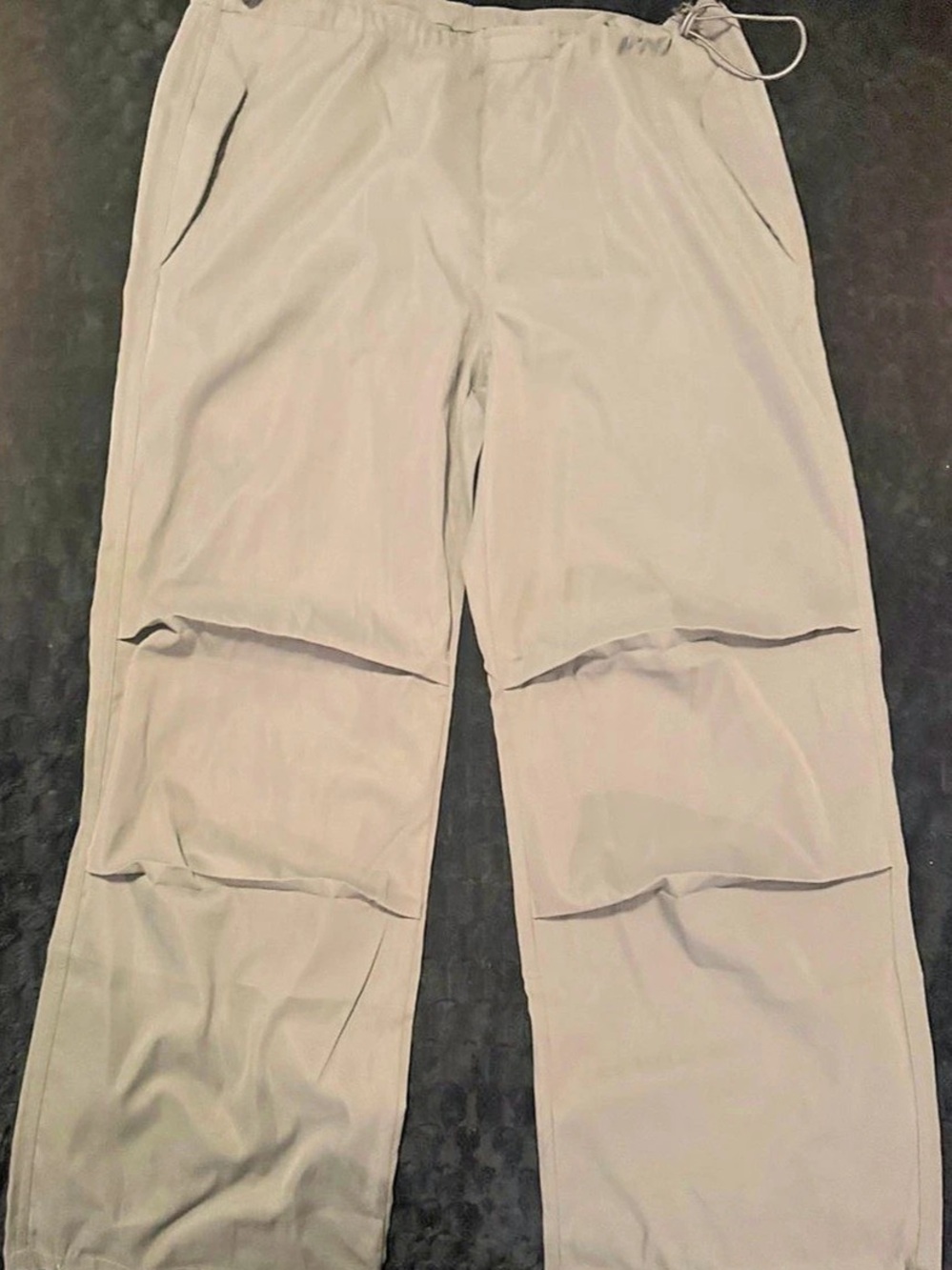 Gray Utility Track Pants